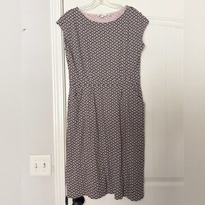 mishie halter mini dress Mishie Halter Mini Dress Brown / Blue Floral